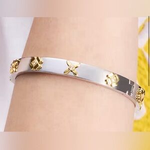 $128‎ Kate Spade Heritage Bloom Hinged Bangle Bracelet NWT